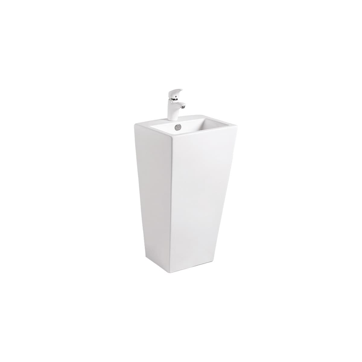 Νιπτήρας επιδαπέδιος Karag Marais G-303 Λευκό 44x38x83cm