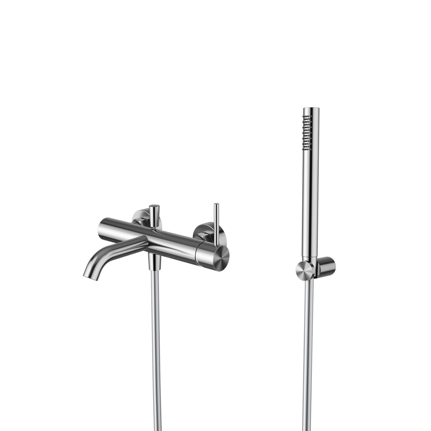 Μπαταρία Λουτρού Karag Eternity H7022 Inox Σατινέ (ανοξείδωτο SS316)