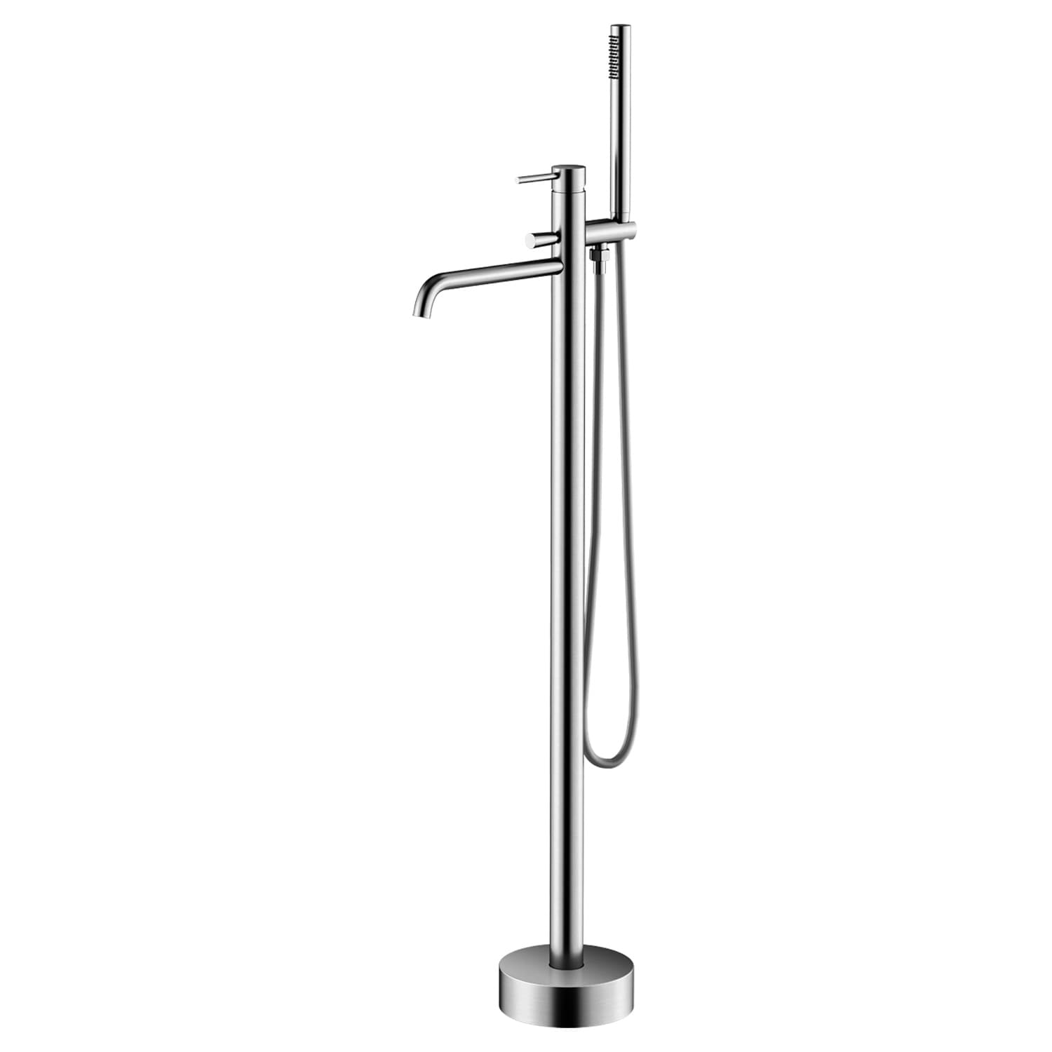 Μπαταρία Λουτρού Επιδαπέδια Karag Eternity H9022 Inox Σατινέ (ανοξείδωτο SS316)