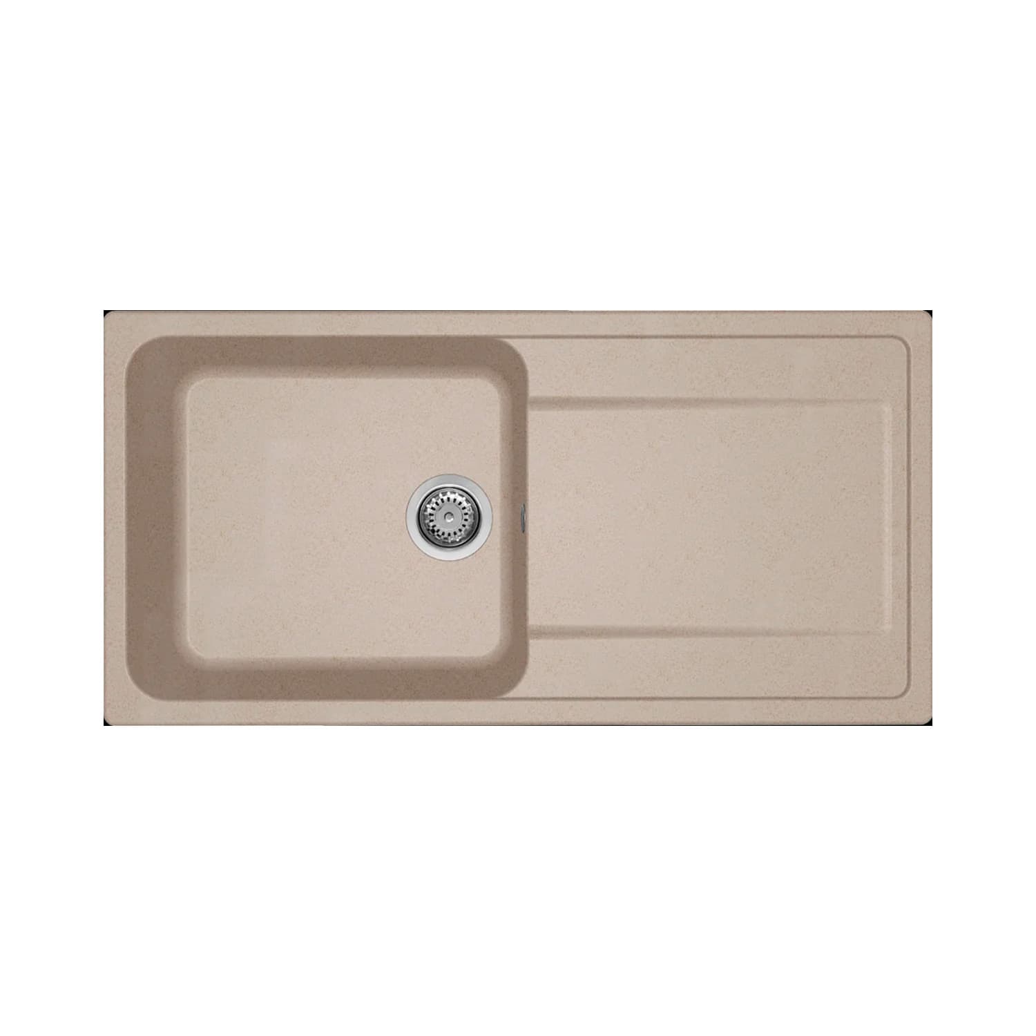 Νεροχύτης κουζίνας γρανιτένιος Elleci Life 480 Avena 51 100×50 (ένθετος)