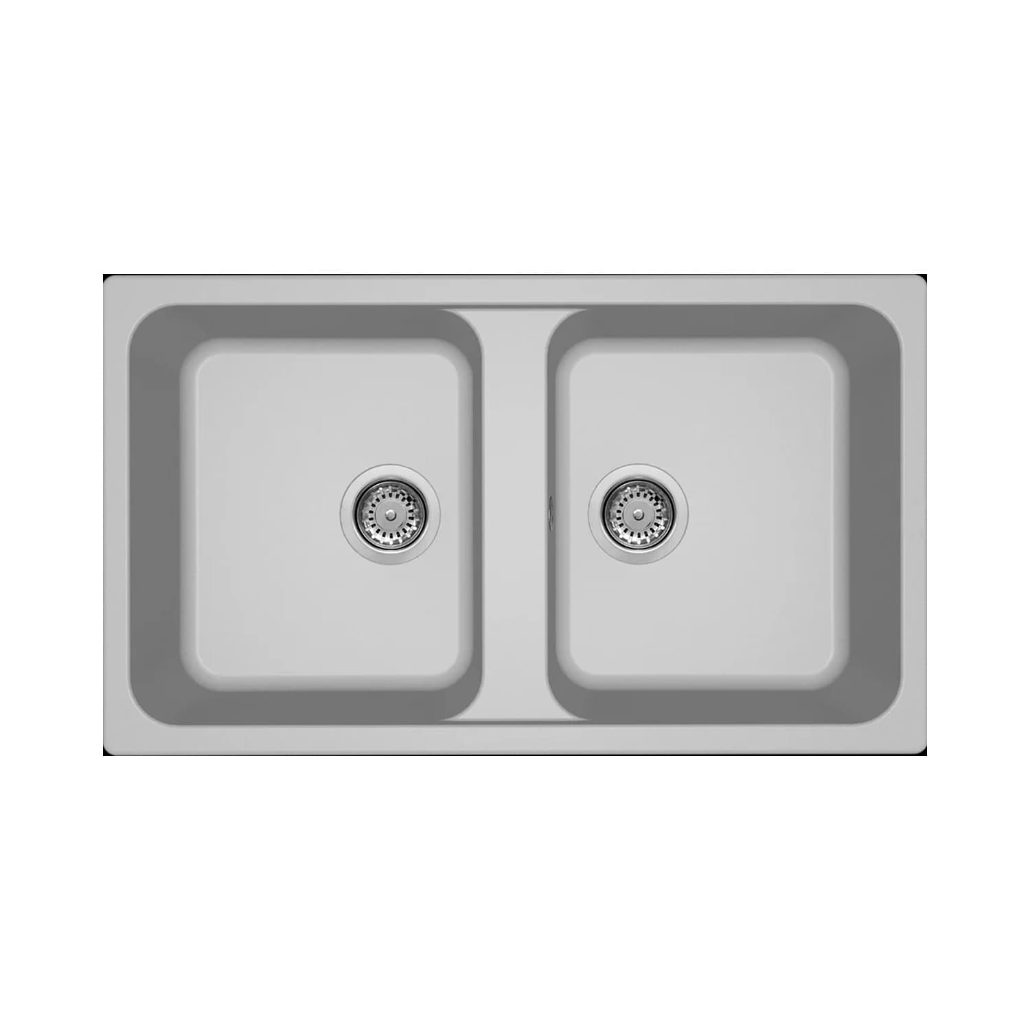 Νεροχύτης κουζίνας γρανιτένιος Elleci Life 450 Aluminium 79 86×50 (ένθετος)