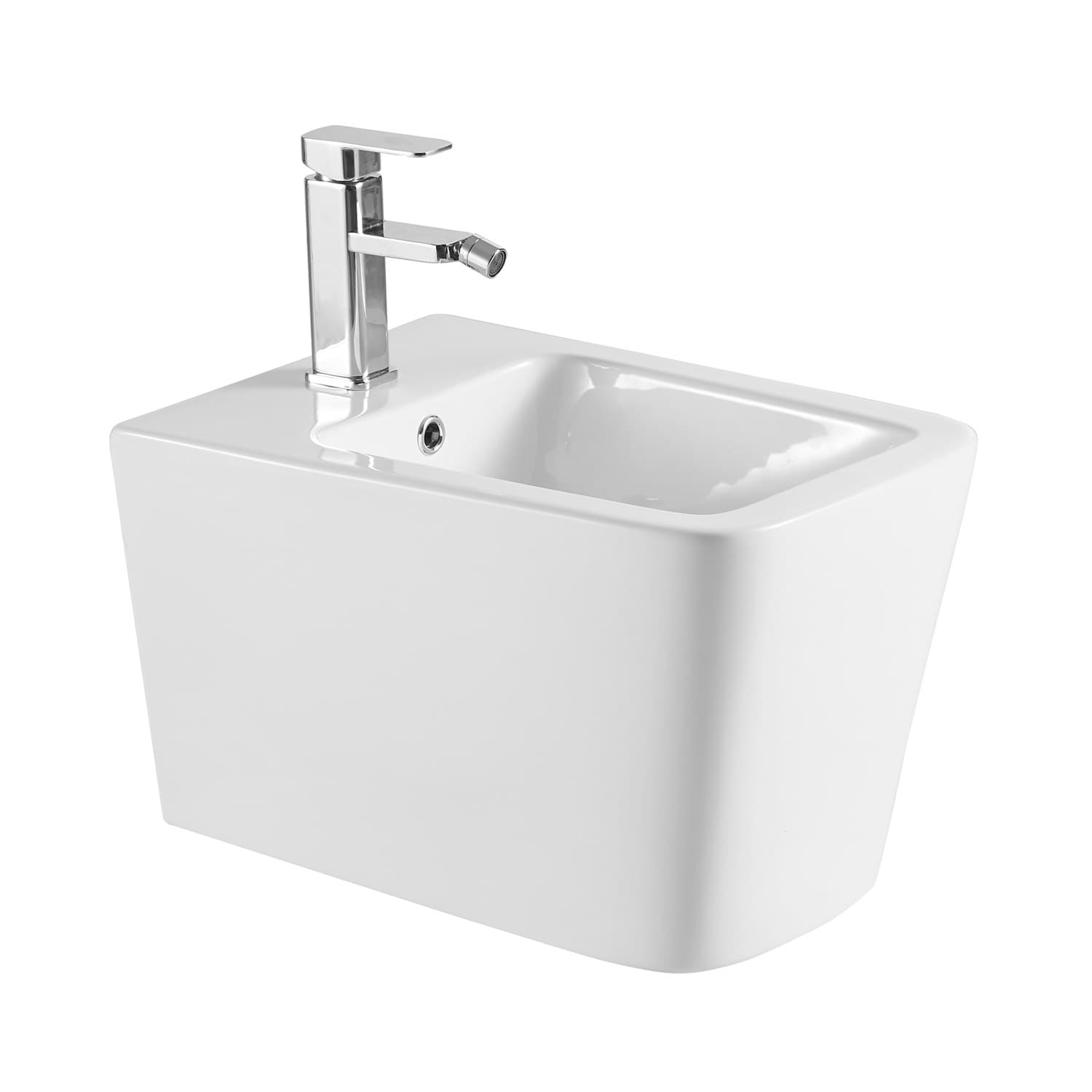 Μπιντέ κρεμαστός Karag LT 057F-MW Ματ Λευκό 36,5×53cm