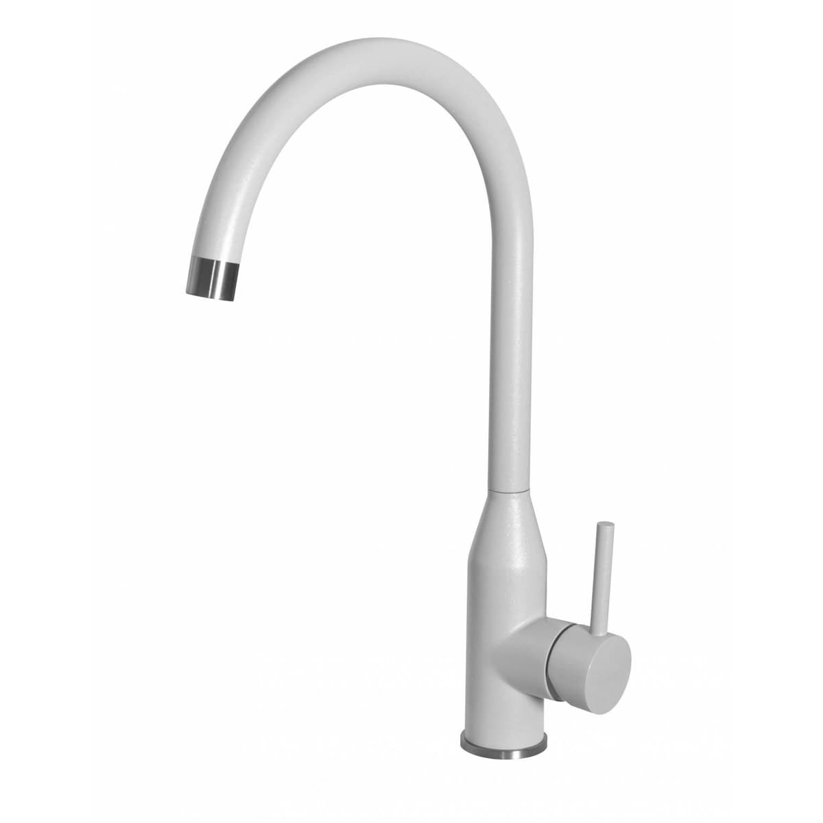 Μπαταρία κουζίνας Elleci Adige Bianco Titano 68 Υ40,5cm