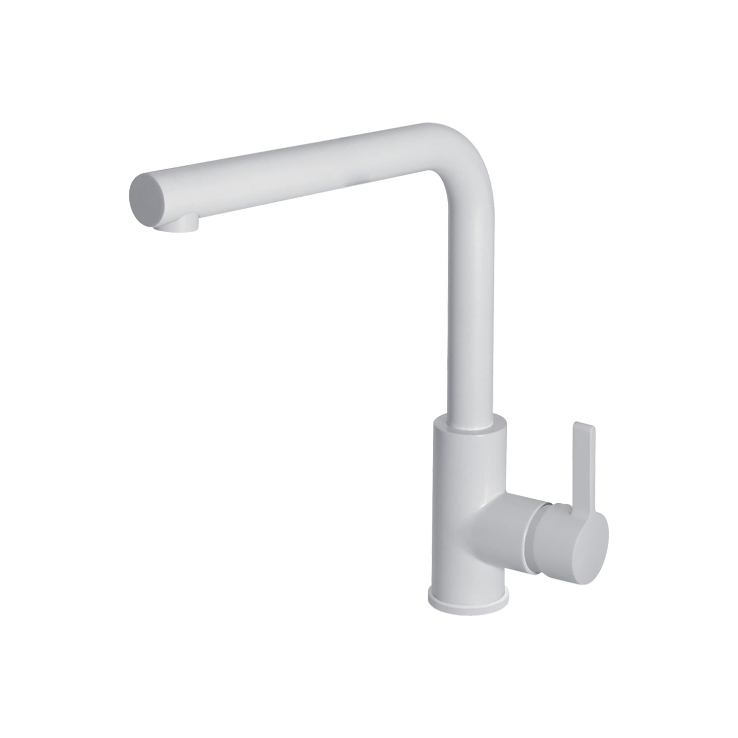 Μπαταρία κουζίνας Elleci Shell Bianco Titano 68 Υ34cm