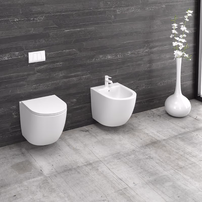 Κάλυμμα λεκάνης soft close slim Karag Milos S-LT046E-NGW Λευκό Γυαλιστερό (για LT 046E)