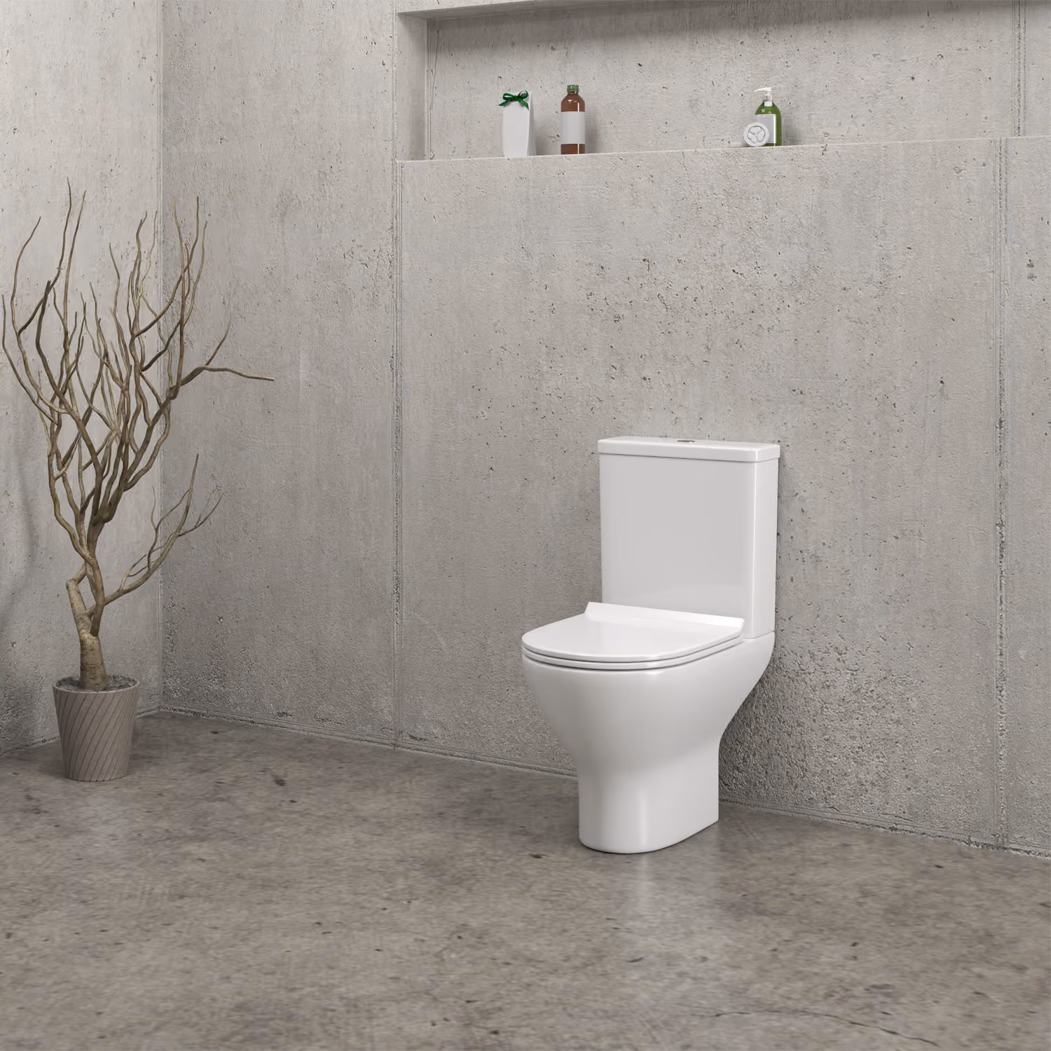 Κάλυμμα λεκάνης Karag Amfipolis Round S-TR125 Λευκό (για TR 125P)
