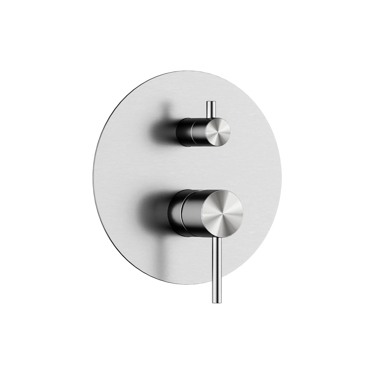 Μίκτης Εντοιχισμού 2 εξόδων Karag Eternity S12058 Inox Σατινέ (ανοξείδωτο SS316)