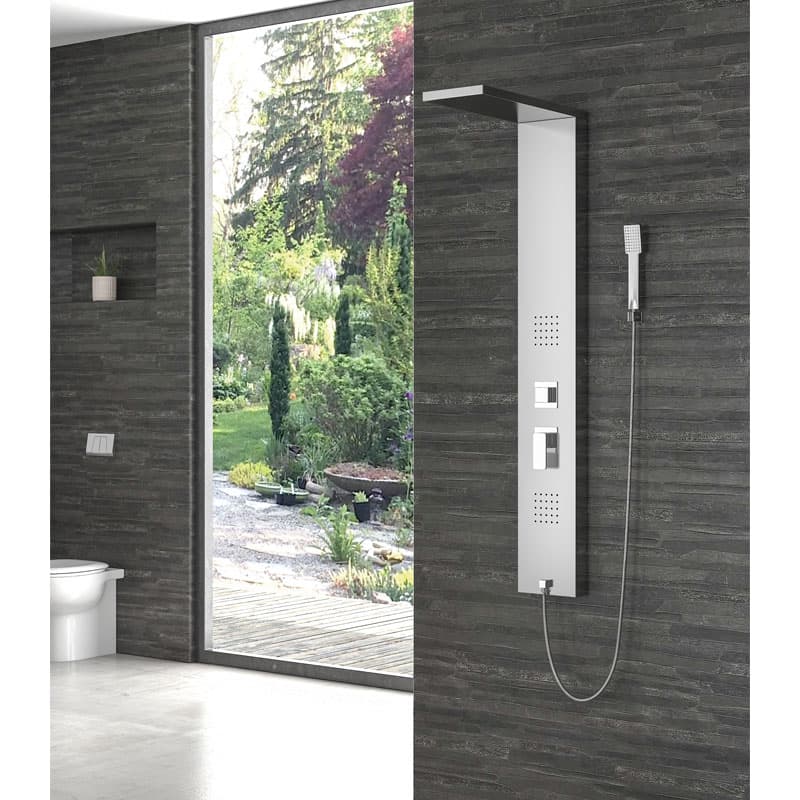 Στήλη Ντους υδρομασάζ Karag Erato S9221 Χρώμιο 133x18cm