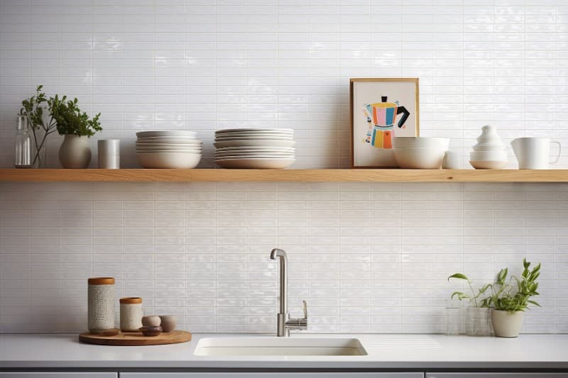 Πλακάκι Keros Cuzco Blanco 20x20cm Γυαλιστερό - 2