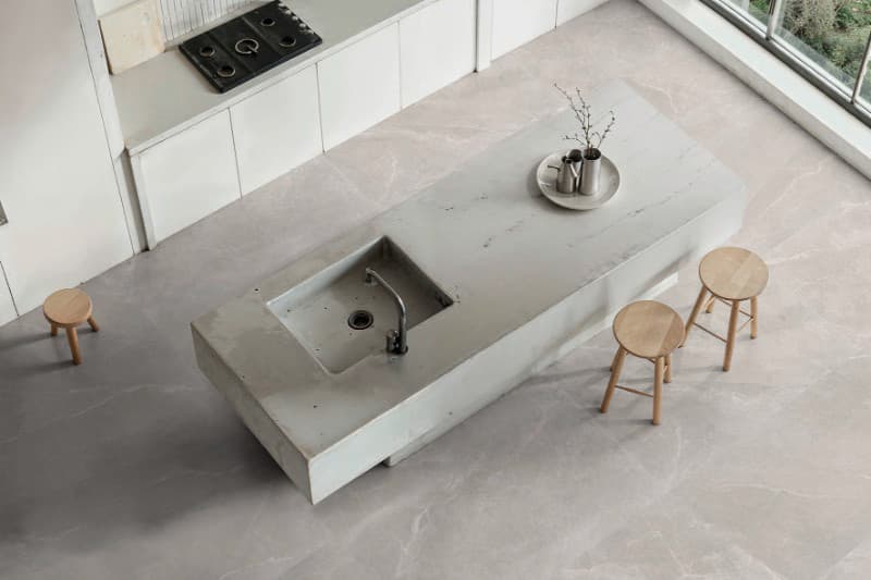 Πλακάκι Keros Volga Gris 60x120cm Ματ Rect - 4