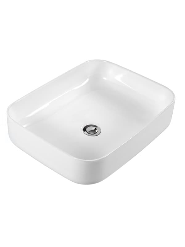 Νιπτήρας επιτραπέζιος Aqualux AL 5515 Λευκό 50x39