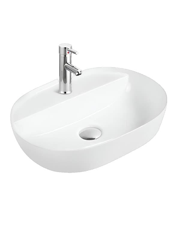 Νιπτήρας επιτραπέζιος Aqualux AL 5189 Λευκό 60x38