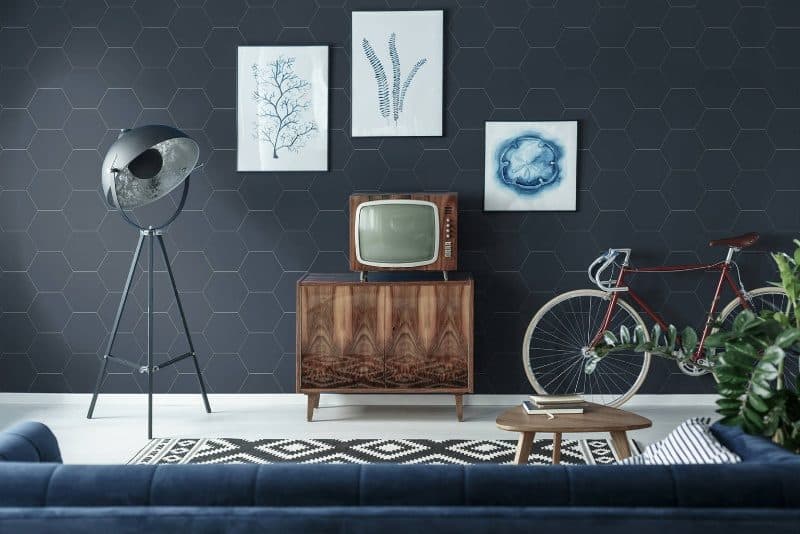 Πλακάκι Keros Element Navy 25x25 Ματ - 2