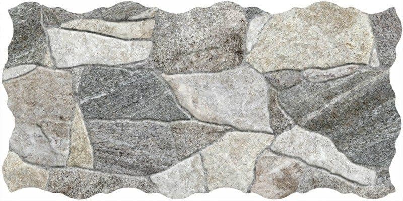 Πλακάκι επένδυσης τοίχου Keros Belcaire Gris 23x46cm Ματ - 3