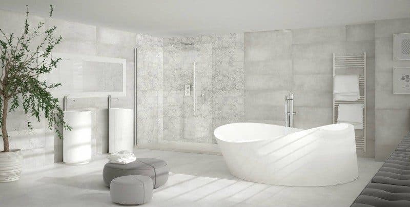 Πλακάκι Keros Decorado London Hidraulico 30x90cm Ματ Rect - 4