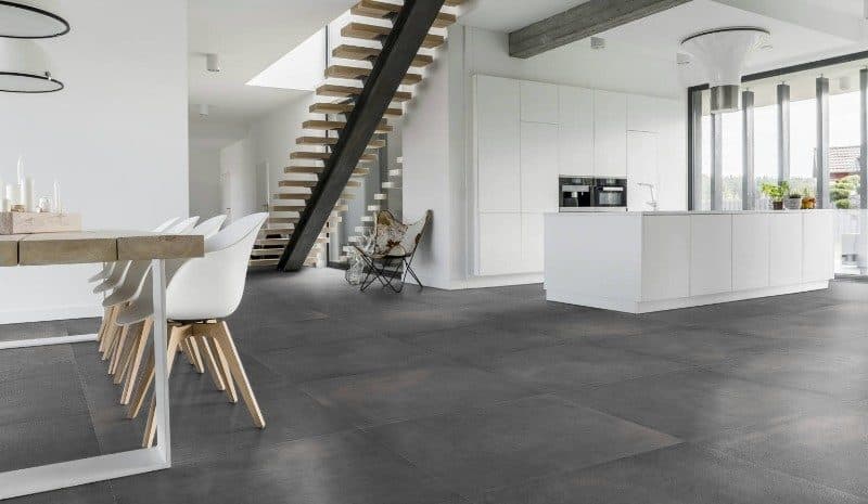Πλακάκι Keros London Antracita 80x80cm Ματ Rect - 4
