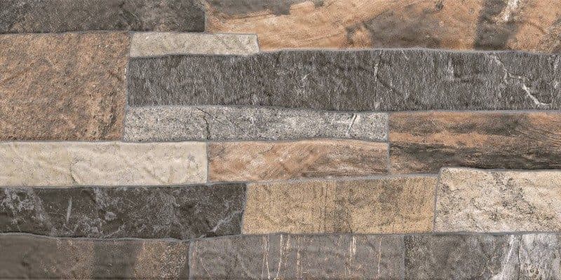 Πλακάκι επένδυσης τοίχου Keros Magma Marengo 23x46cm Ματ