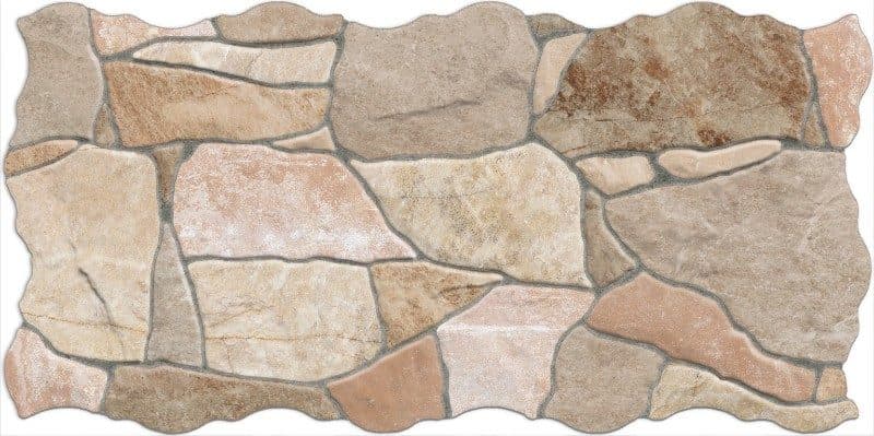 Πλακάκι επένδυσης τοίχου Keros Piedra Natural 23x46cm Ματ - 2