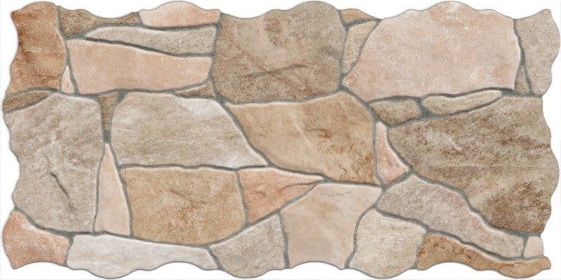 Πλακάκι επένδυσης τοίχου Keros Piedra Natural 23x46cm Ματ - 3