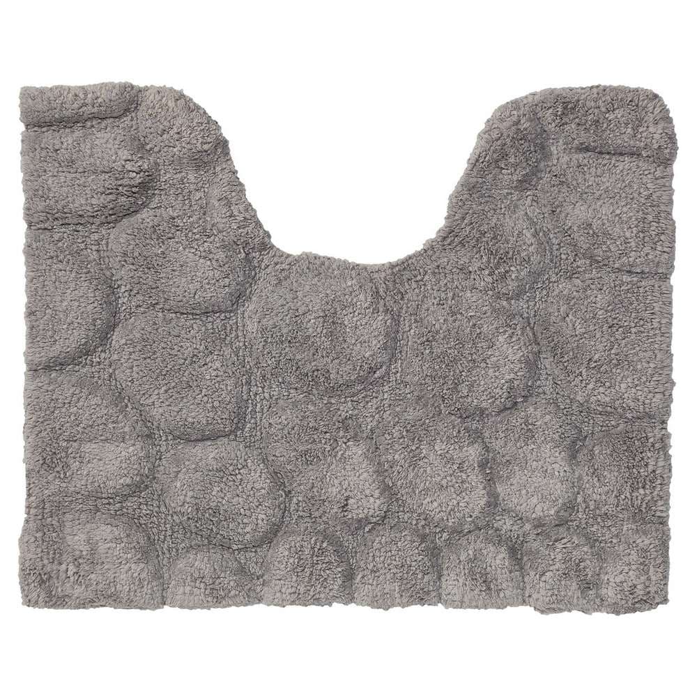 Πατάκι Λεκάνης Sealskin Pebbles 294416414 Γκρι 50x60cm