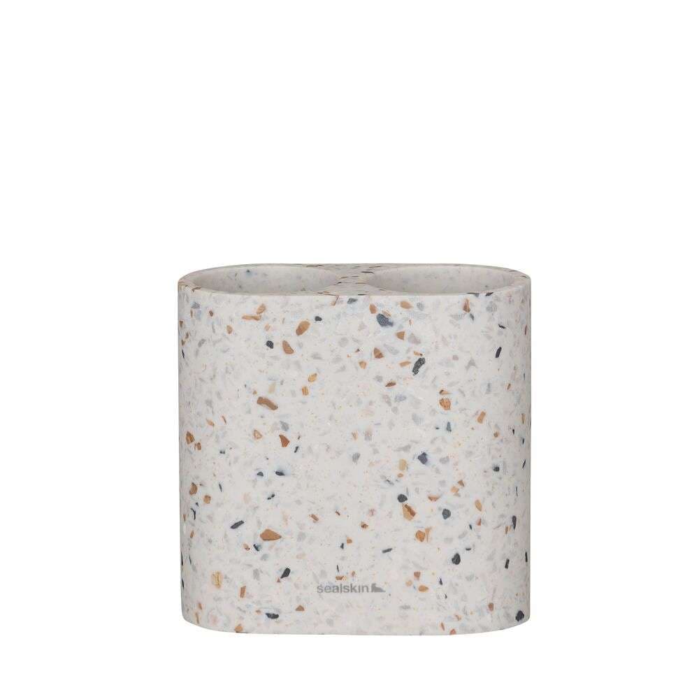 Διπλή Ποτηροθήκη Sealskin Blend 800035 terrazo 12x6,2x10,8cm