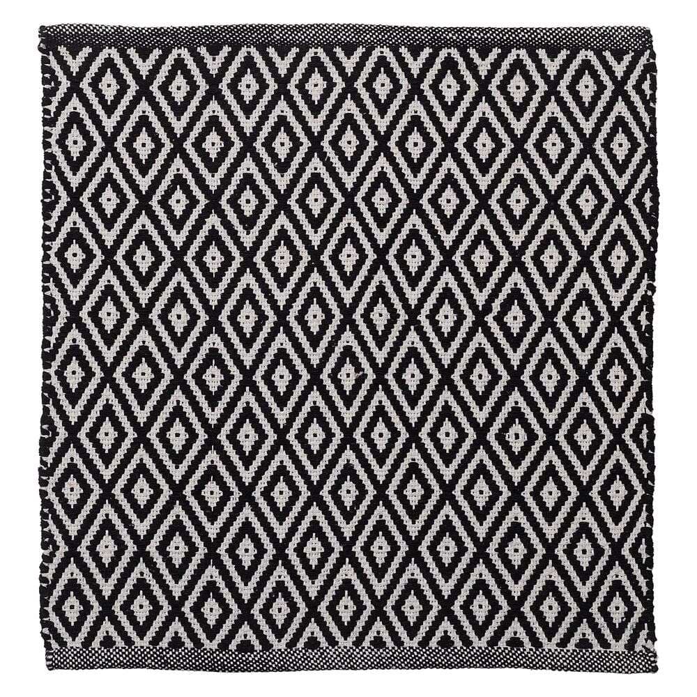 Πατάκι Μπάνιου Sealskin Trellis 800107 Μαύρο 60x60cm