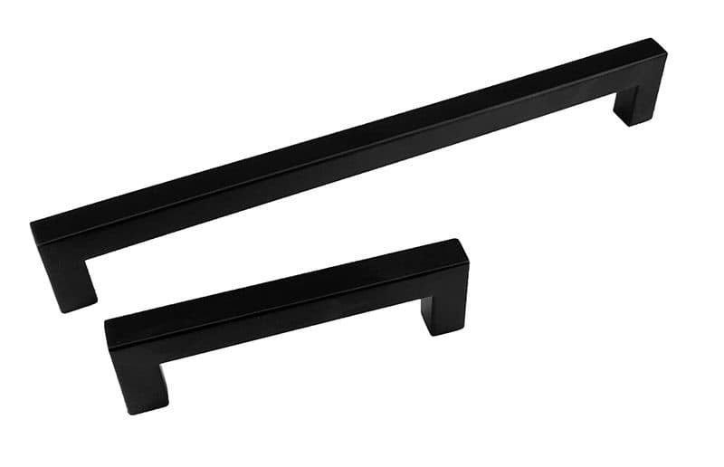Λαβή Επίπλων 12x12mm Ελαφριά Ματ Μαύρο - 6