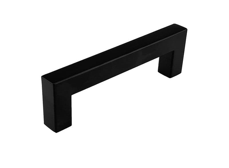 Λαβή Επίπλων 12x12mm Ελαφριά Ματ Μαύρο - 2