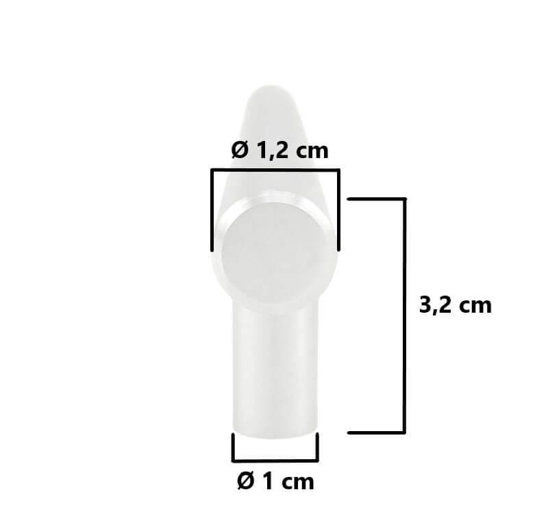Λαβή Επίπλων Φ12mm Ελαφριά Ματ Ίνοξ - 7