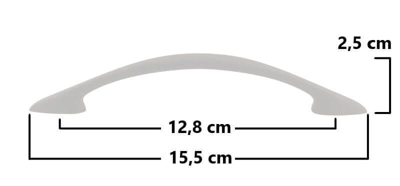 Λαβή Επίπλων Sunchain A 157 128mm Σκουριά - 6