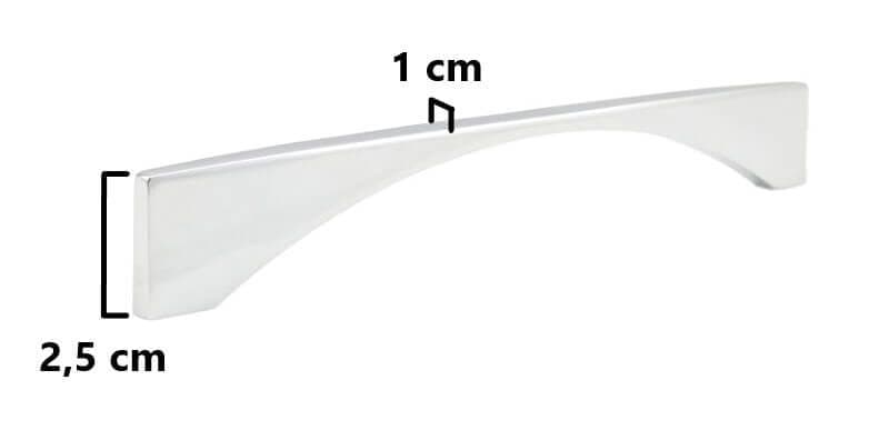 Λαβή Επίπλων Perfect 725 Ματ Νίκελ - 9