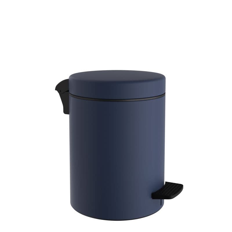 Χαρτοδοχείο Pam 05-096-203 5lt soft close Matt Navy Blue Φ20x28cm