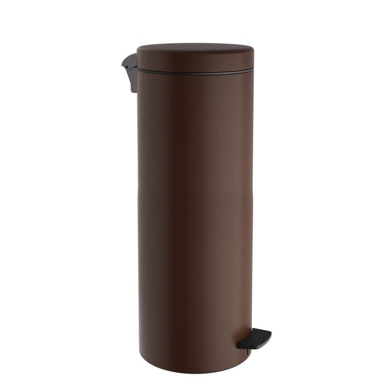 Χαρτοδοχείο Pam 16-2053-943 16lt soft close Matt Wenge Φ20x55cm (χωρίς εσωτερικό πλαστικό κάδο)