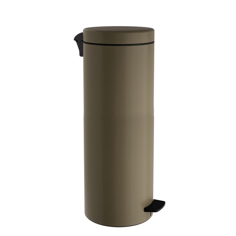 Χαρτοδοχείο Pam 16-2053-963 16lt soft close Matt Light Bronze Φ20x55cm (χωρίς εσωτερικό πλαστικό κάδο)
