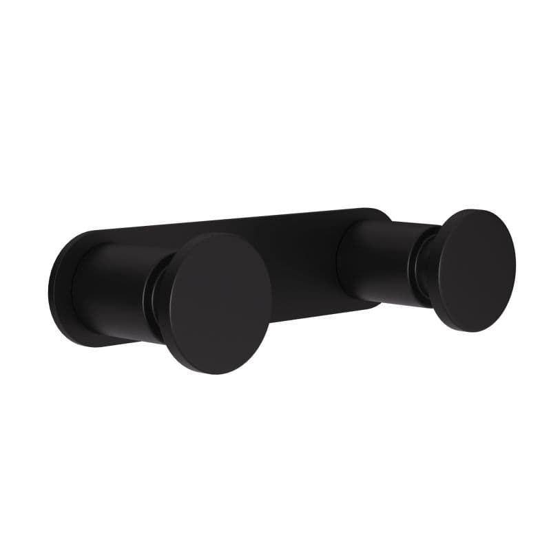 Άγκιστρο διπλό Pam 70-403 Ματ Μαύρο 12x3,5x2,5cm