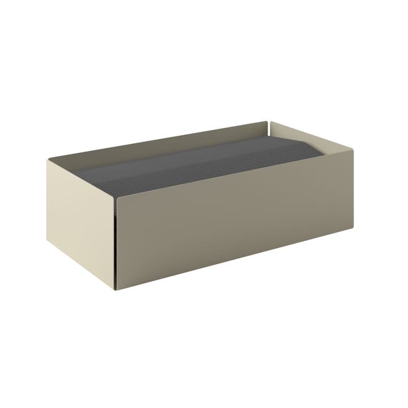 Χαρτομαντηλοθήκη Επικαθήμενη Pam 121-703 Ματ Ivory 25x13x7,5cm