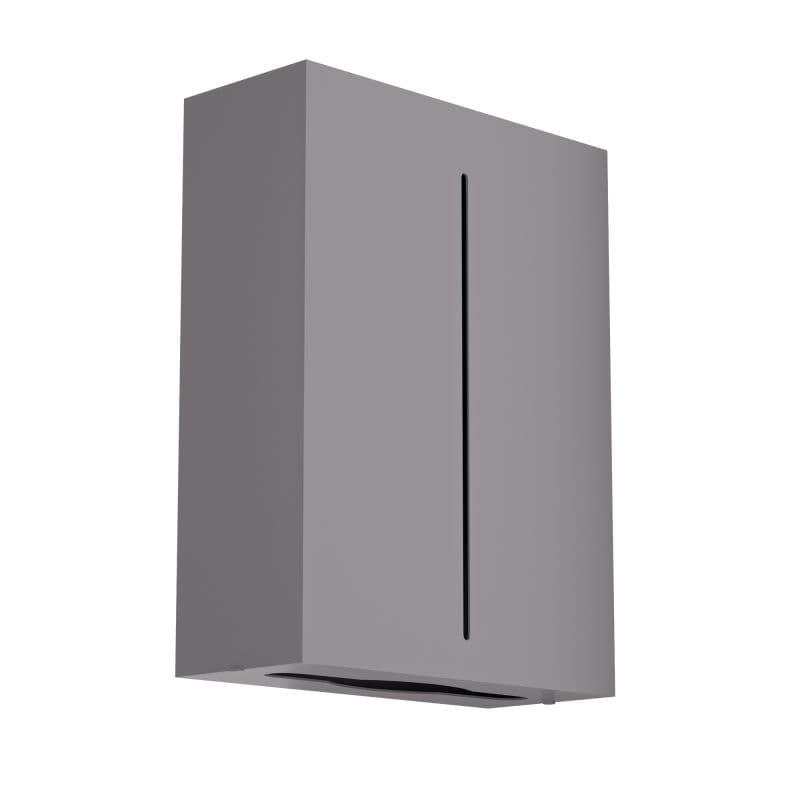 Θήκη για Χειροπετσέτα Επιτοίχια Pam 122-163 Matt Concrete Grey 28,5x10x37cm