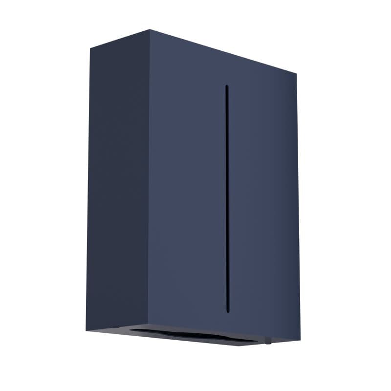 Θήκη για Χειροπετσέτα Επιτοίχια Pam 122-203 Matt Navy Blue 28,5x10x37cm