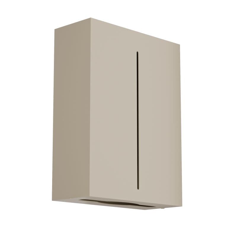 Θήκη για Χειροπετσέτα Επιτοίχια Pam 122-703 Ματ Ivory 28,5x10x37cm