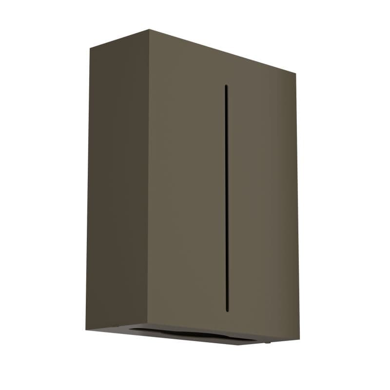 Θήκη για Χειροπετσέτα Επιτοίχια Pam 122-963 Matt Light Bronze- 28,5x10x37cm