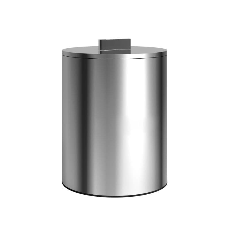 Κάδος Απορριμμάτων Pam 2326-001 6lt Inox Γυαλιστερό Φ20x25cm