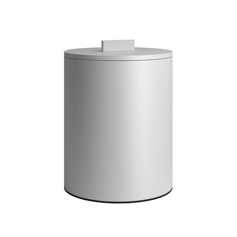 Κάδος Απορριμμάτων Pam 2326-033 6lt Ματ Λευκό Φ20x25cm