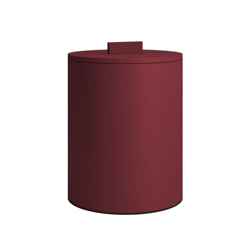 Κάδος Απορριμμάτων Pam 2326-153 6lt Ματ Μπορντό Φ20x25cm