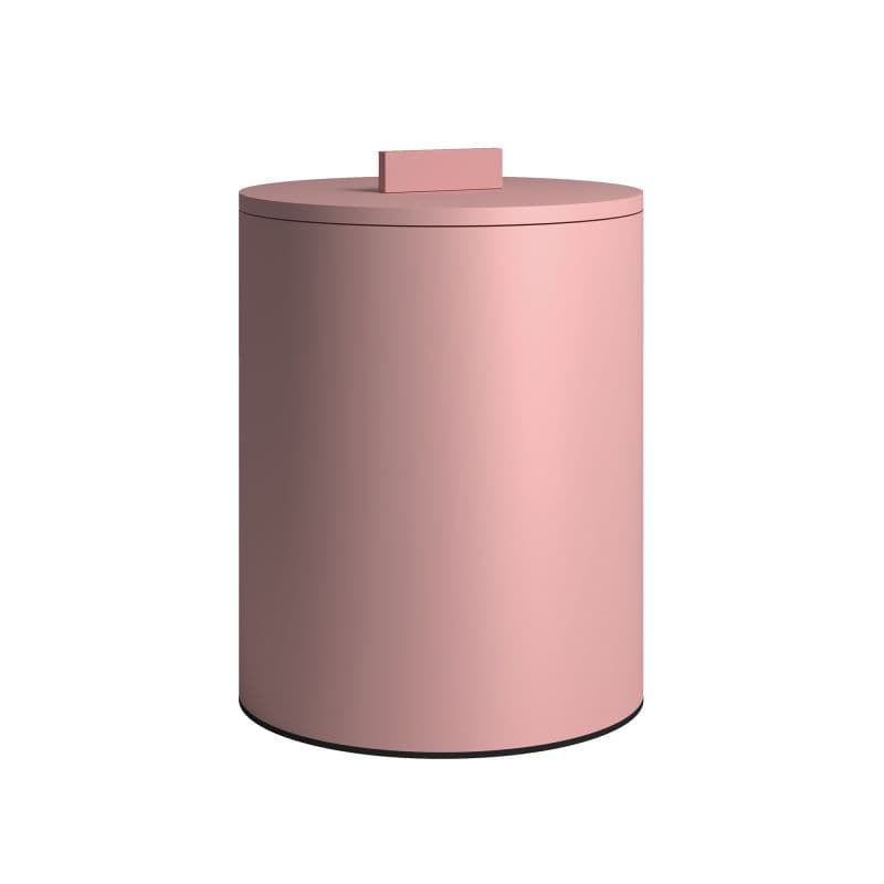Κάδος Απορριμμάτων Pam 2326-303 6lt Ματ Ροζ Φ20x25cm