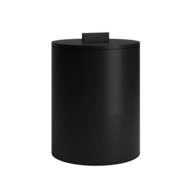 Κάδος Απορριμμάτων Pam 2326-403 6lt Ματ Μαύρο Φ20x25cm