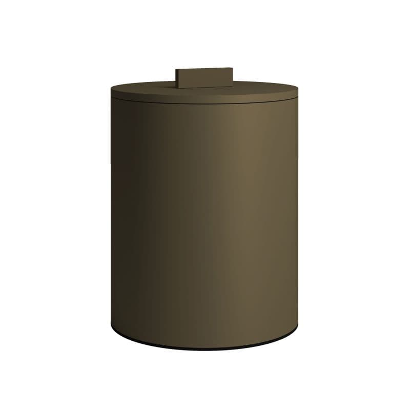 Κάδος Απορριμμάτων Pam 2326-963 6lt Matt Light Bronze Φ20x25cm