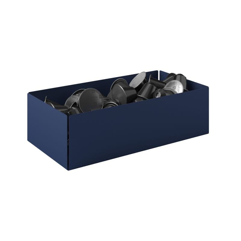 Θήκη για Κάψουλες Pam 117-203 Matt Navy Blue 25x13x7,5cm