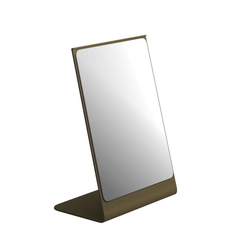 Καθρέπτης Επικαθήμενος Pam 1520-963 Matt Light Bronze 15x10x22cm