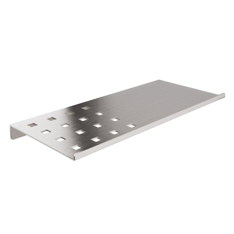 Ράφι Μπάνιου Pam 3015-011 Inox Σατινέ 28x15x1cm