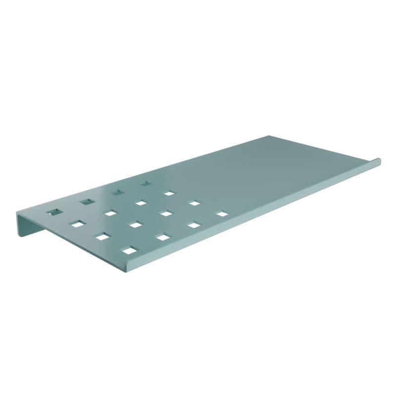 Ράφι Μπάνιου Pam 3015-913 Ματ Τιρκουάζ 28x15x1cm